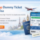 Cheap Dummy Ticket for Visa